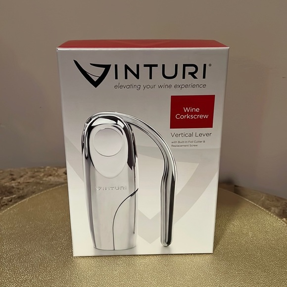 Vinturi Dining Vinturi Wine Corkscrew Vertical Lever Opener Poshmark